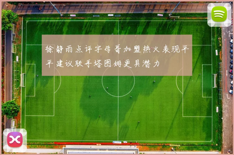 徐静雨点评字母哥加盟热火表现平平建议联手塔图姆更具潜力